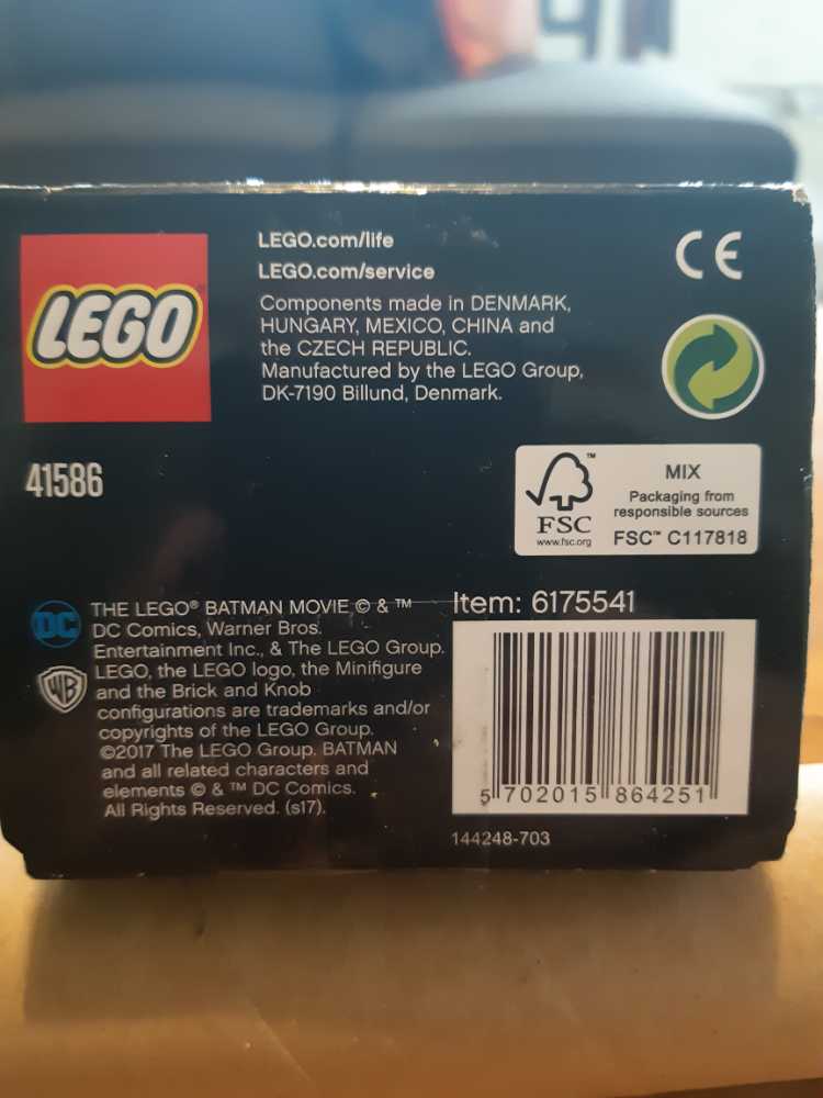 Lego Brickheadz Batgirl 41586 Building Kit - Lego (Lego) action figure collectible [Barcode 5702015864251] - Main Image 3