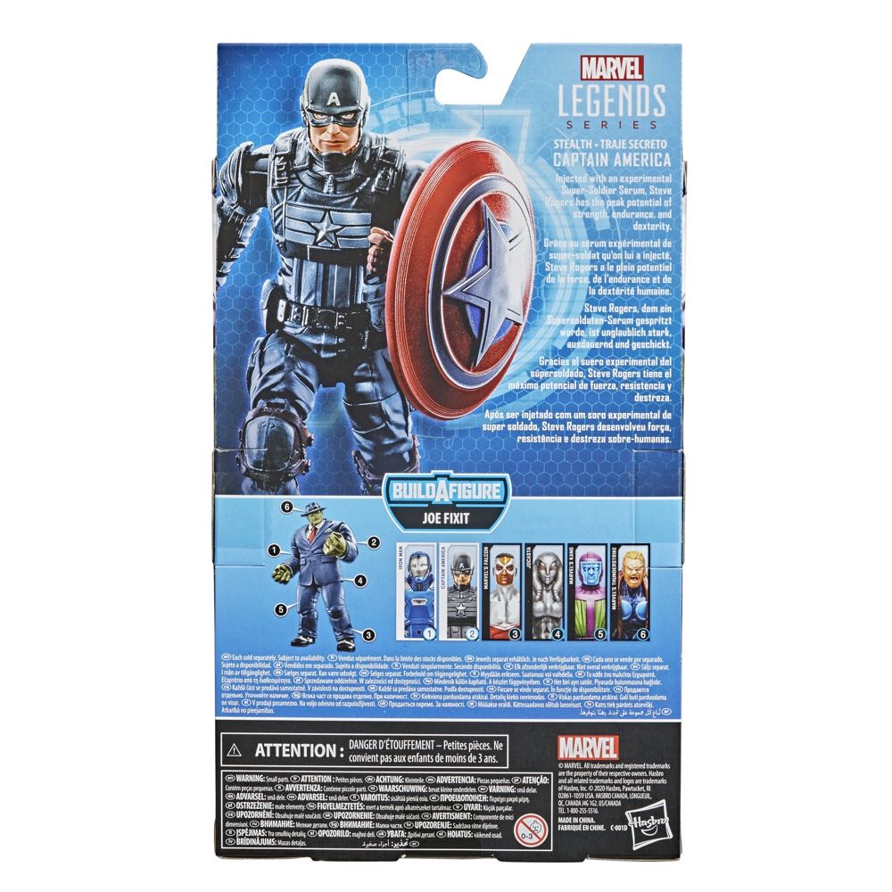 Captain America - Stealth Suit(Gamerverse)  action figure collectible [Barcode 5010993771929] - Main Image 2