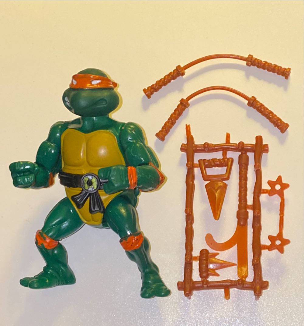 TMNT- Michealangelo - Playmates (Teenage Mutant Ninja Turtles) action figure collectible - Main Image 2