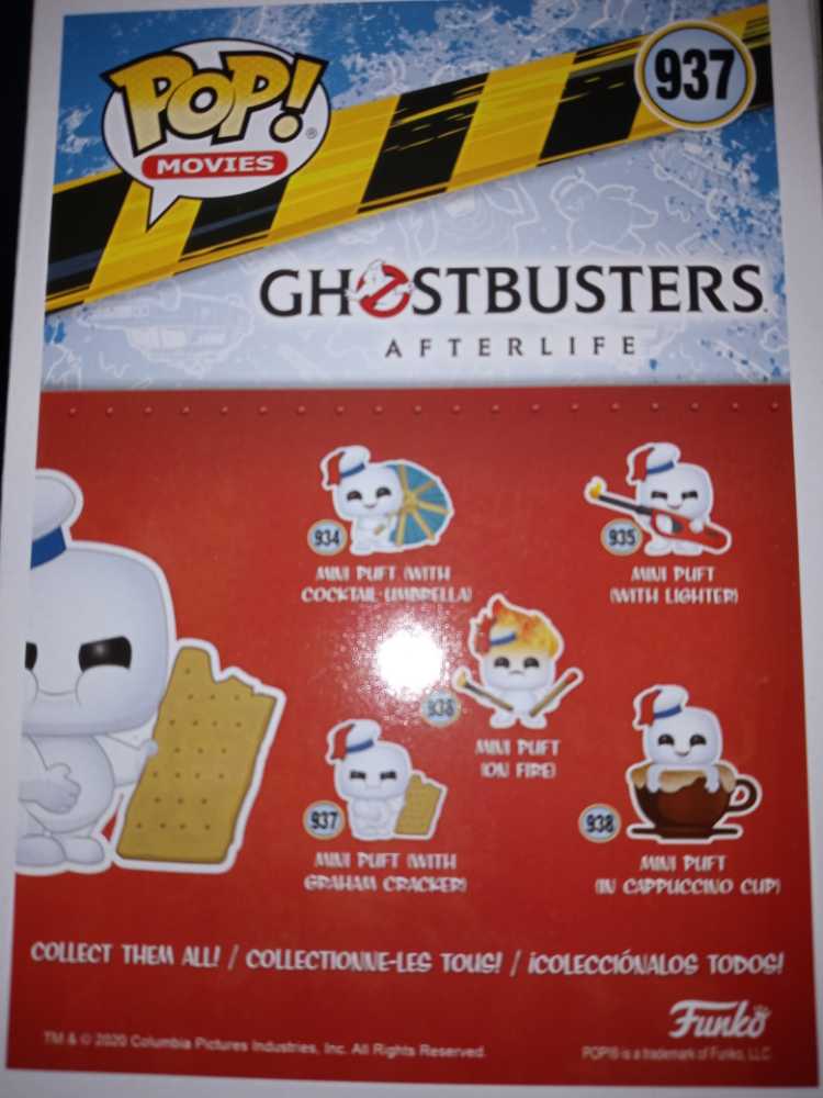 Ghostbusters Afterlife: Mini Puft With Graham Cracke - Funko (Ghostbusters: Afterlife) (Funko Pop!) action figure collectible [Barcode 889698484947] - Main Image 2