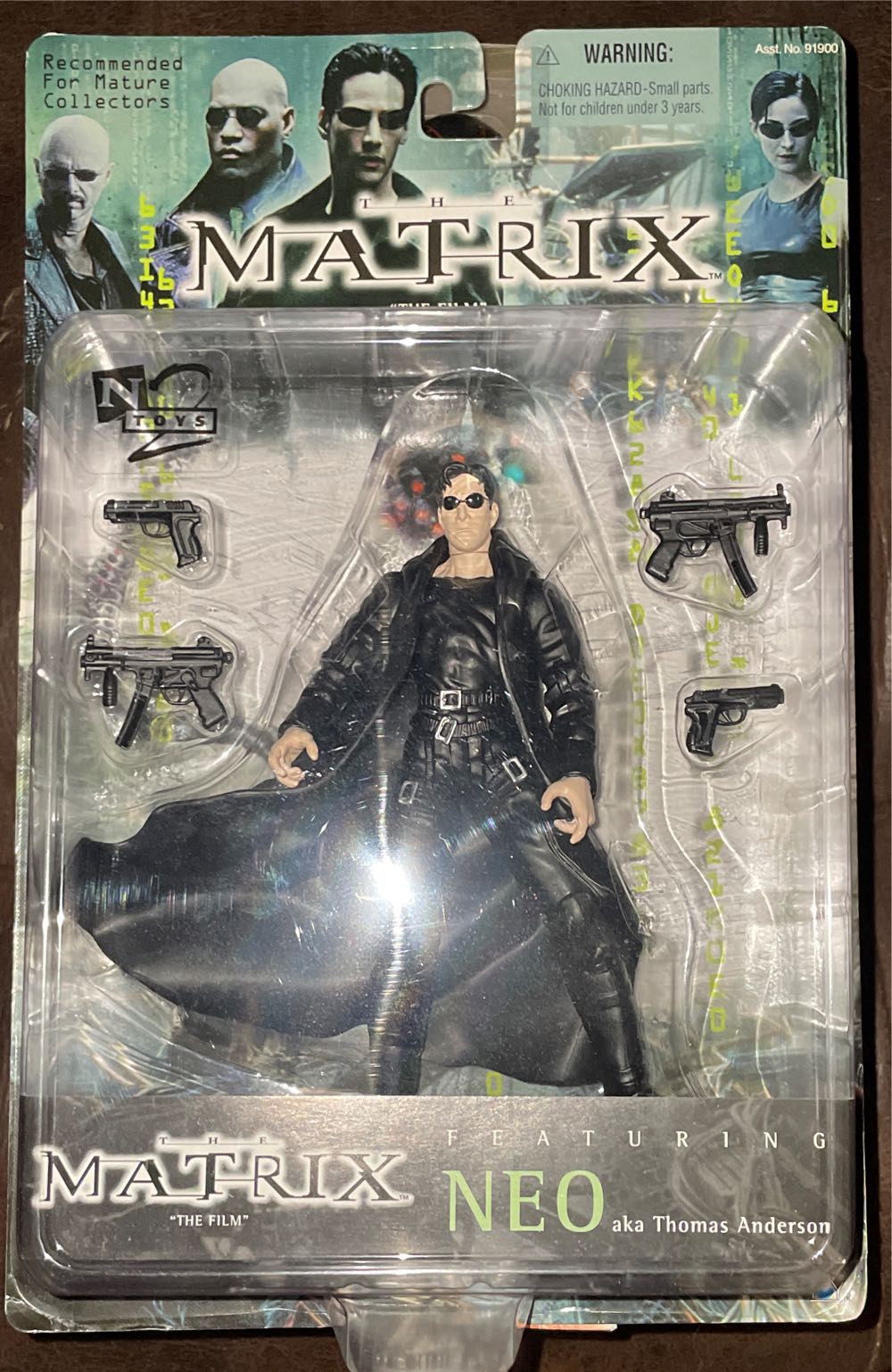 Matrix Movie - Neo Mr. Anderson - N2 Toys action figure collectible [Barcode 697424919010] - Main Image 2