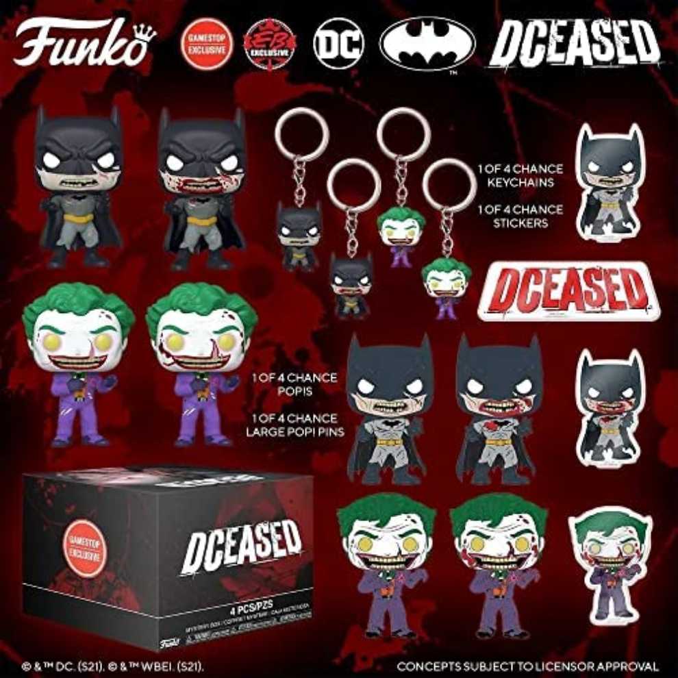 Funko Dceased Batman 4 Pc Mystery Box  action figure collectible [Barcode 889698584234] - Main Image 2