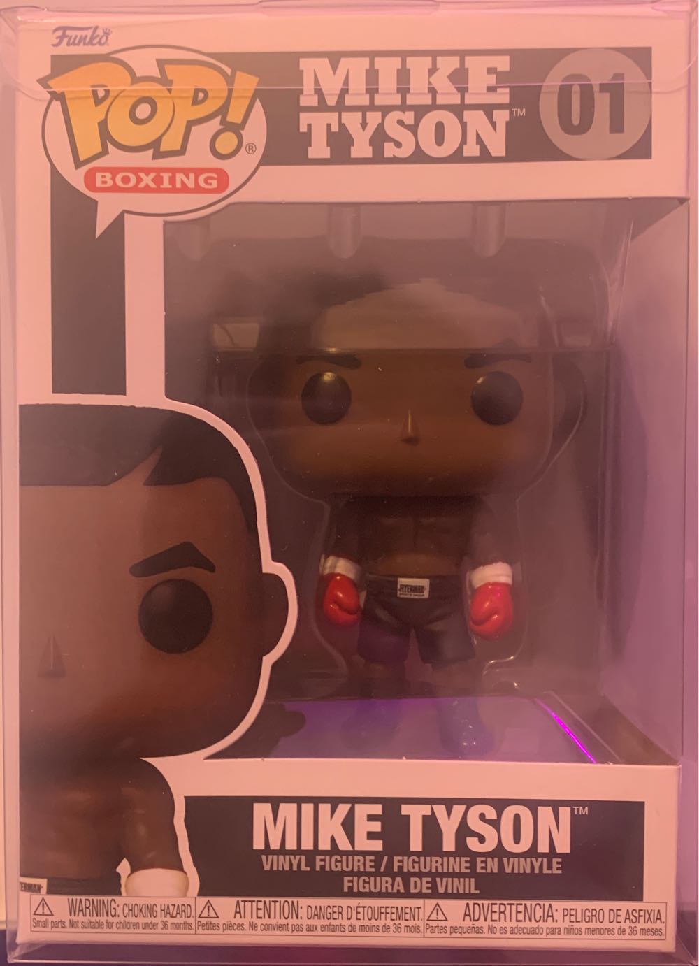 Mike Tyson #01 - Funko (Funko Pop) action figure collectible [Barcode 889698568128] - Main Image 2