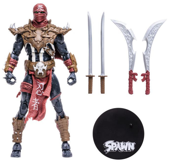 Ninja Spawn - MARTIAL ARTS FIGHTERS (Ninja) action figure collectible [Barcode 787926901528] - Main Image 2