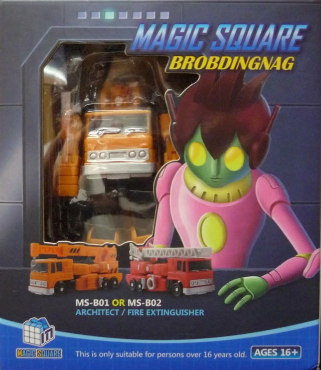 Architect (Grapple) - Magic Square (The Transformers) action figure collectible - Main Image 4