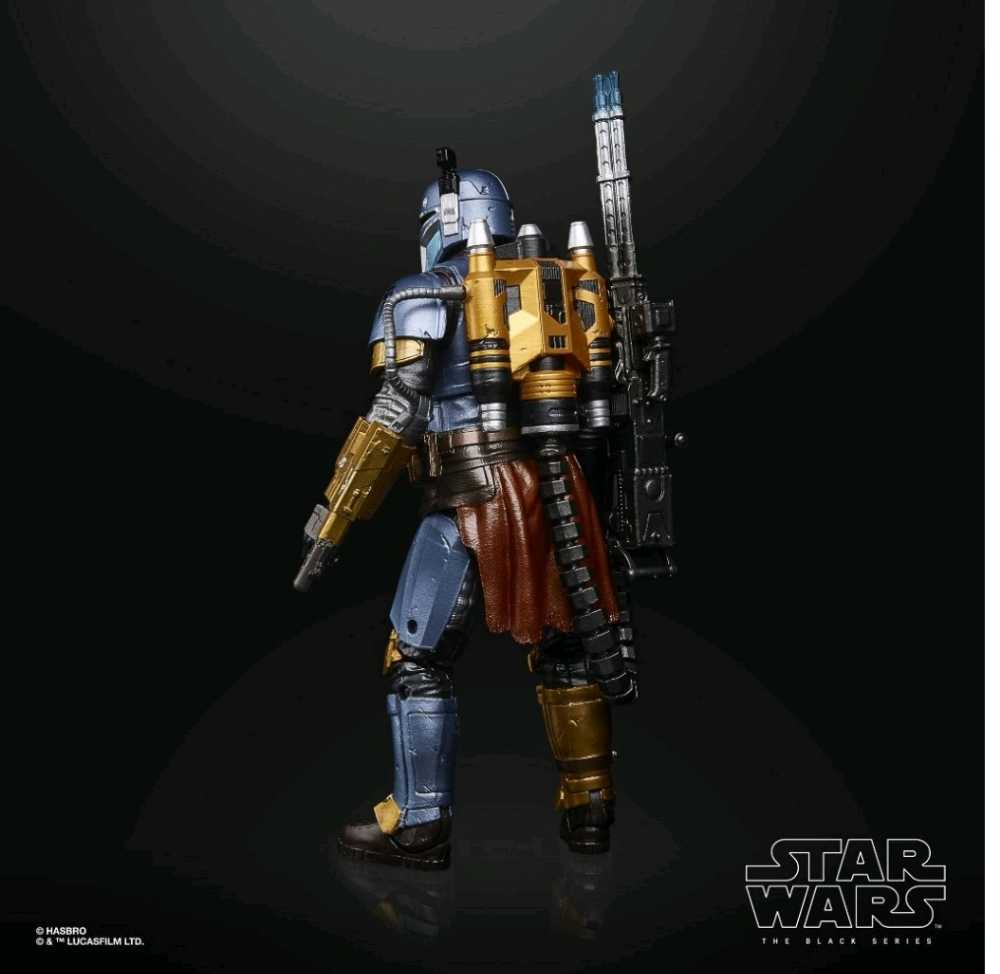 Paz Vizsla (Carbonized) - Disney / Hasbro (Black Series 6” Carbonized 2020- 2024) action figure collectible [Barcode 5010993899753] - Main Image 4