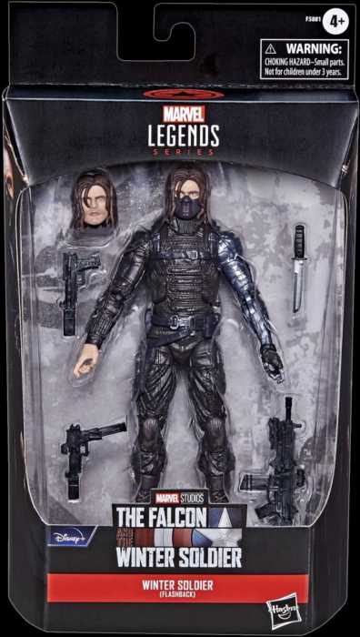 Winter Soldier (Flashback) - Hasbro ((TV 2021) Falcon & The Winter Soldier) action figure collectible - Main Image 2