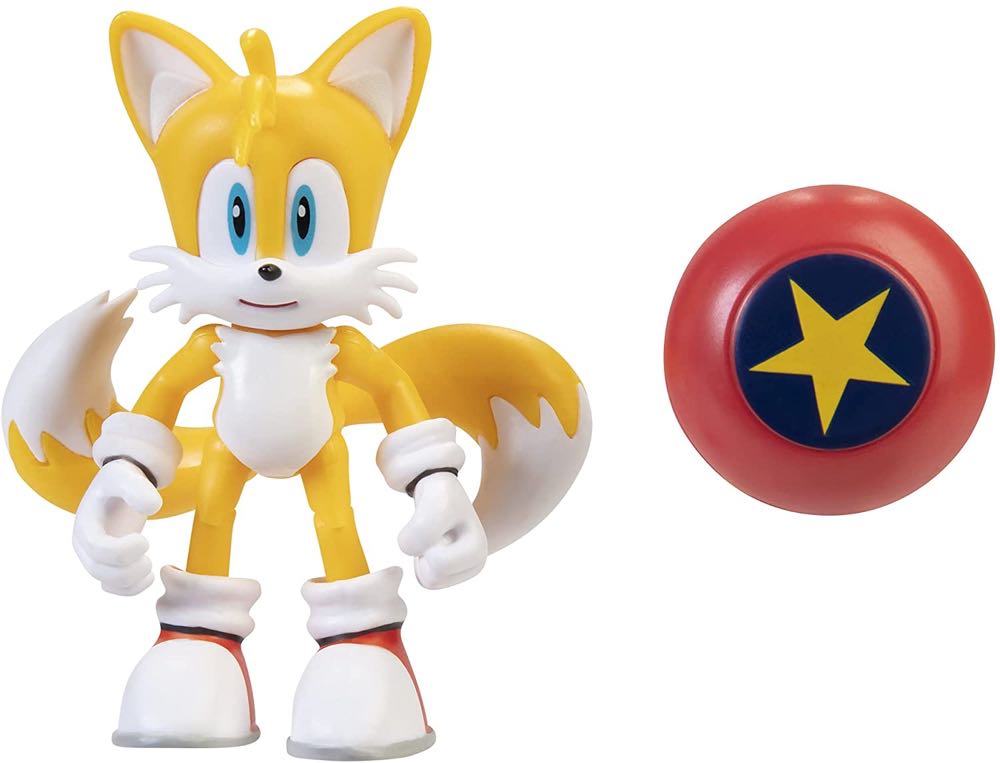Sonic: Tails with Star Spring - JAKKS Pacific, Inc. (Sonic The Hedgehog) action figure collectible [Barcode 192995407022] - Main Image 2