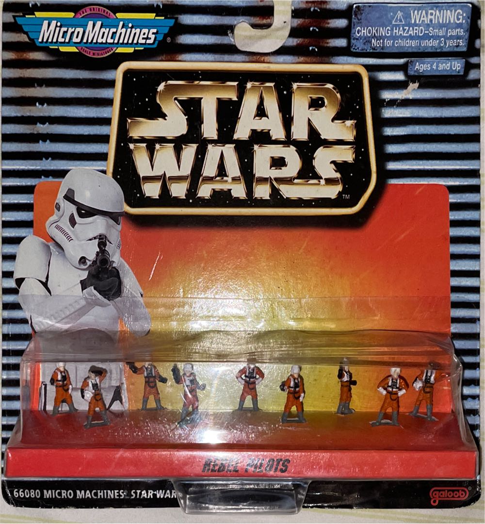 Rebel Pilots - Galoob (Star Wars: A New Hope) action figure collectible [Barcode 047246660834] - Main Image 1