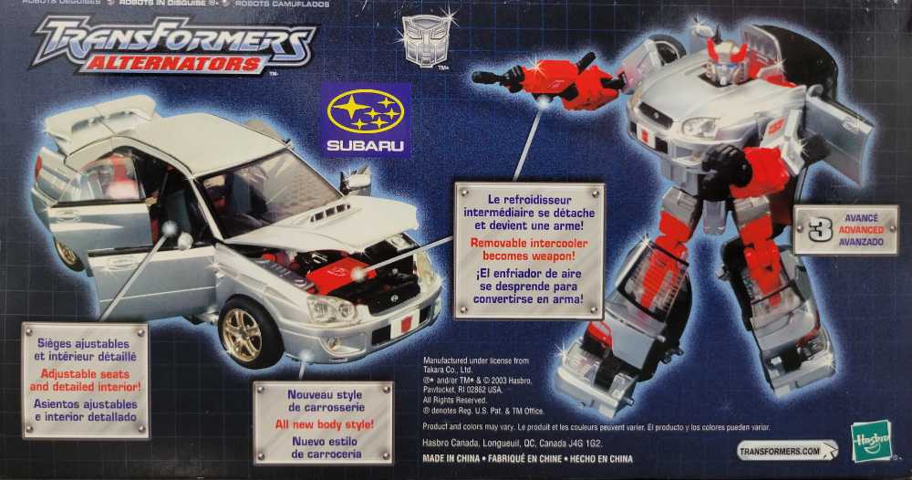 Silverstreak 1st Boxed - Hasbro (Alternators) action figure collectible - Main Image 3