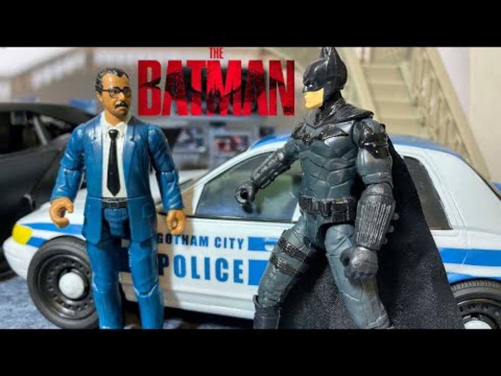 Batman & Gordon Set Car - Spinmaster (The Batman (2022)) action figure collectible [Barcode 778988371633] - Main Image 4