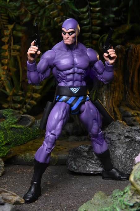 Neca The Original Superheroes The Phantom - Neca (Defenders Of The Earth) action figure collectible [Barcode 634482426074] - Main Image 3