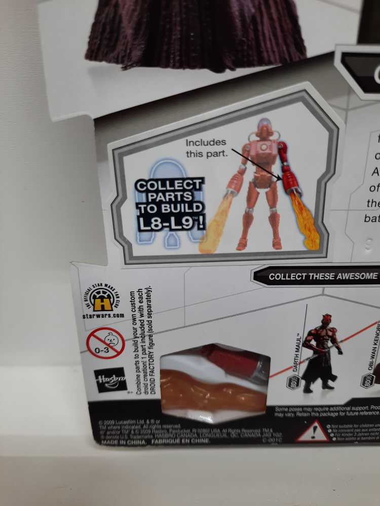 Legacy BD08 - Queen Amidala (Traveling Gown) - Hasbro (Star Wars - Legacy Collection) action figure collectible [Barcode 653569430124] - Main Image 3