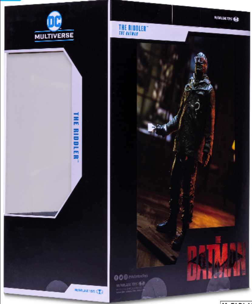 DC Multiverse 1:6: Riddler (The Batman Movie) Deluxe Figure - McFarlane Toys (The Batman Movie (2022)) action figure collectible [Barcode 787926150742] - Main Image 2