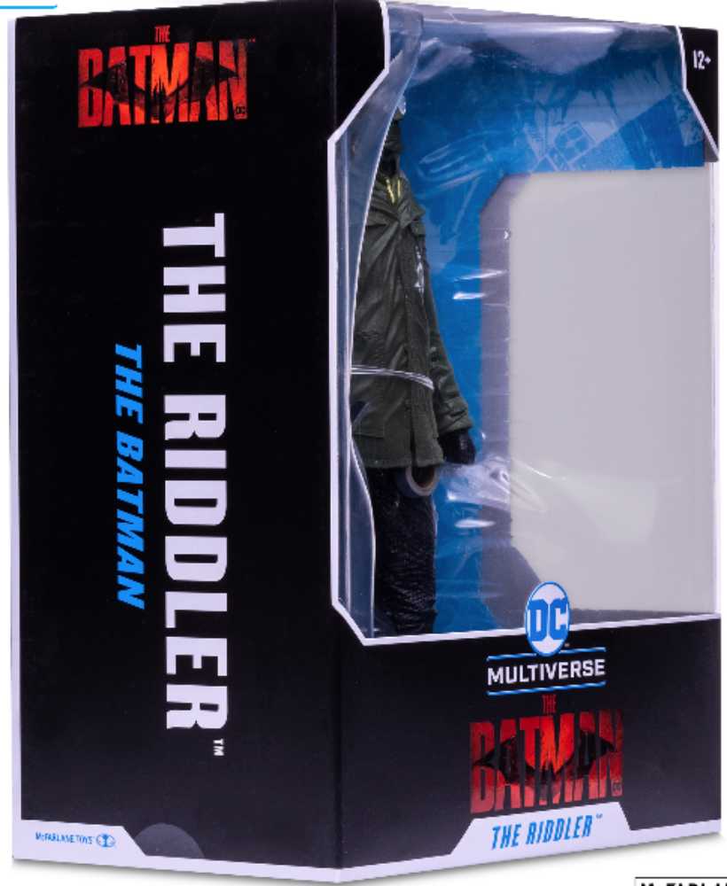 DC Multiverse 1:6: Riddler (The Batman Movie) Deluxe Figure - McFarlane Toys (The Batman Movie (2022)) action figure collectible [Barcode 787926150742] - Main Image 3