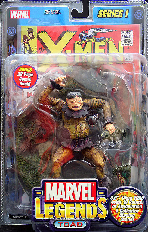 Marvel Legends Toad Series 1 - ToyBiz - Marvel action figure collectible - Main Image 3