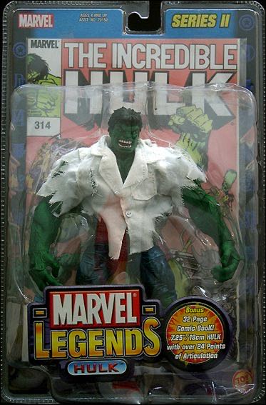 Marvel Legends Hulk Series 2  - ToyBiz - Marvel action figure collectible - Main Image 3