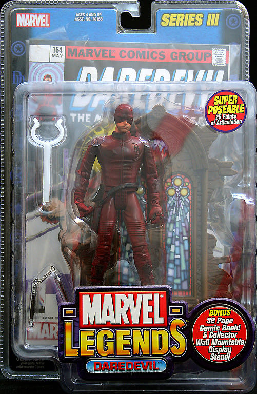 Daredevil - ToyBiz - Marvel (Marvel Legends) action figure collectible - Main Image 3