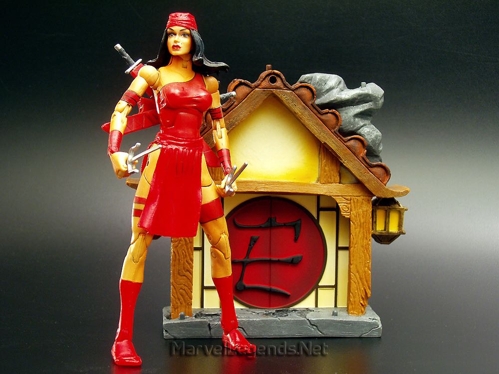 Marvel Legends Elektra Series 4 - ToyBiz - Marvel action figure collectible - Main Image 1