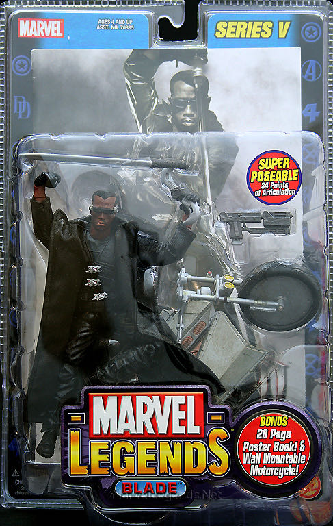 Marvel Legends Blade Series 5 - ToyBiz - Marvel action figure collectible - Main Image 3