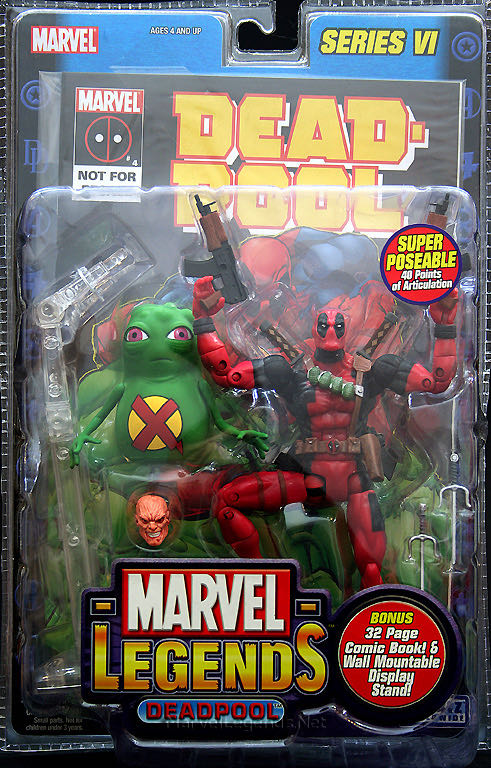 Marvel Legends Deadpool Series 6 - ToyBiz - Marvel action figure collectible - Main Image 4