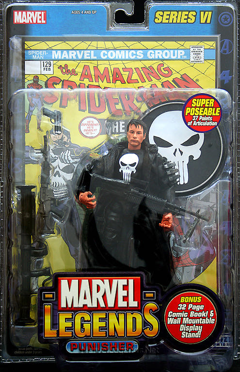 Punisher (Series 6) - ToyBiz - Marvel (Marvel Legends) action figure collectible - Main Image 4