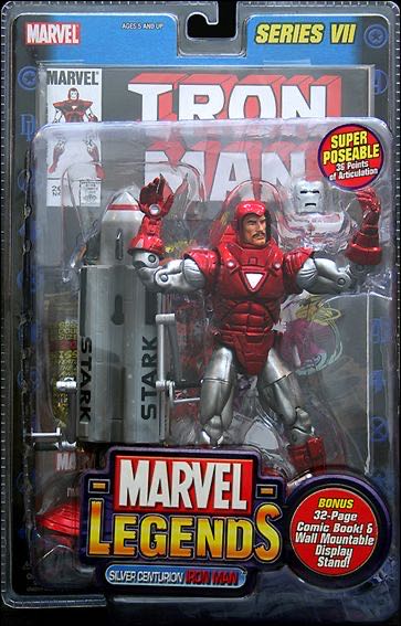 Marvel Legends Iron Man Series 7 - ToyBiz - Marvel action figure collectible - Main Image 4