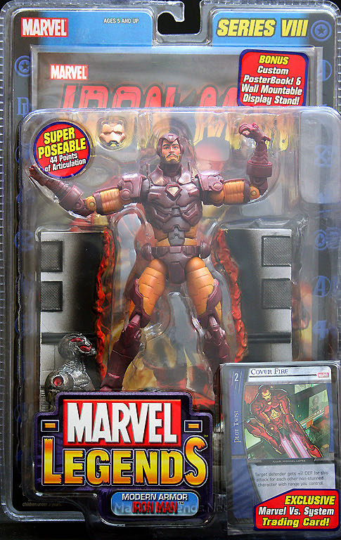Marvel Legends Iron Man Series 8 - ToyBiz - Marvel action figure collectible - Main Image 4