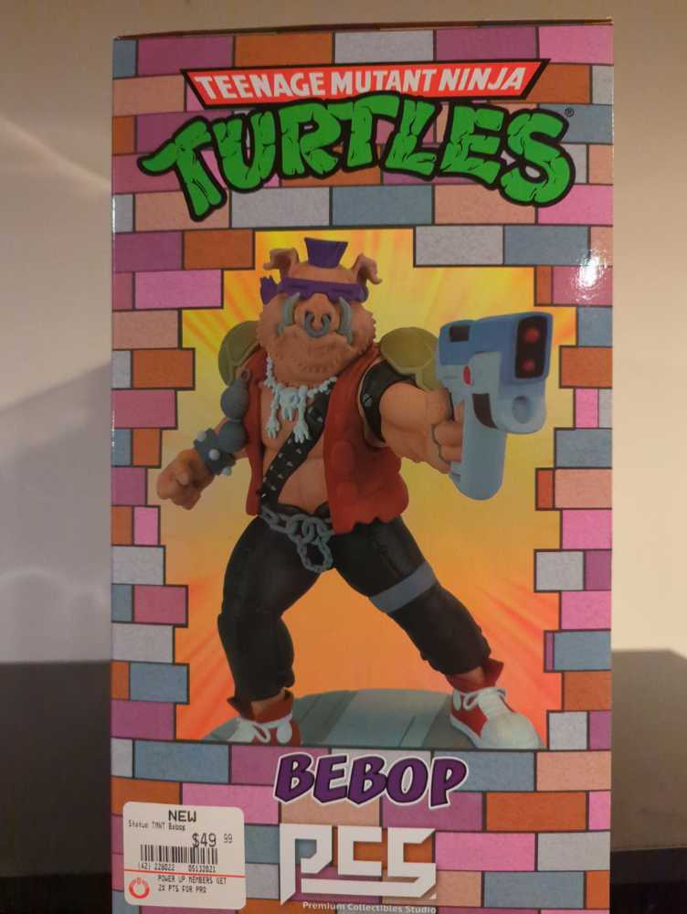 TMNT - Bebop - 1:8 Scale Figure - Premium Statue - PCS Collectibles (Teenage Mutant Ninja Turtles (Cartoon)) action figure collectible [Barcode 701575417759] - Main Image 4