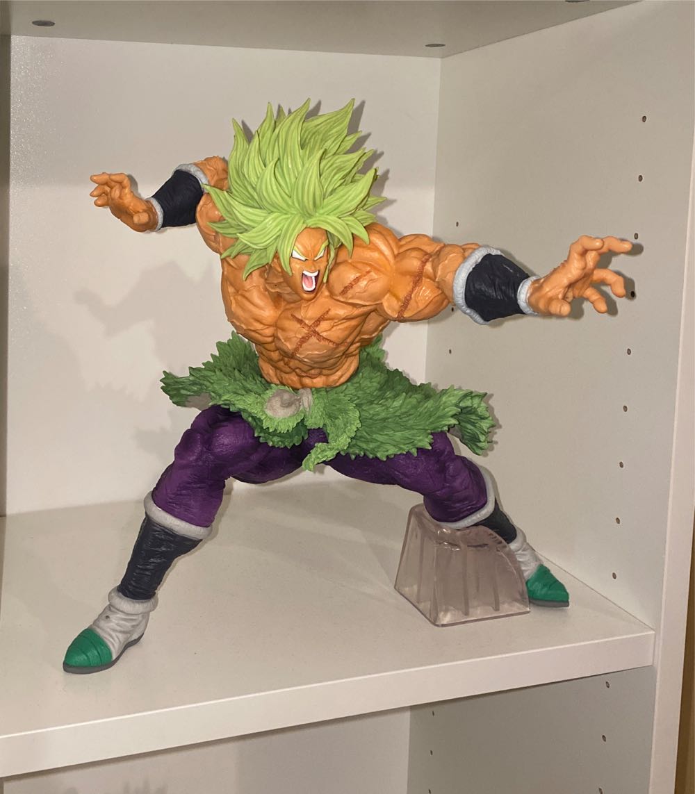 Ichiban Dragon Ball Super Full Power Super Saiyan Broly Back To The Film Bandai Ichibansho Figure  action figure collectible [Barcode 4573102601384] - Main Image 2