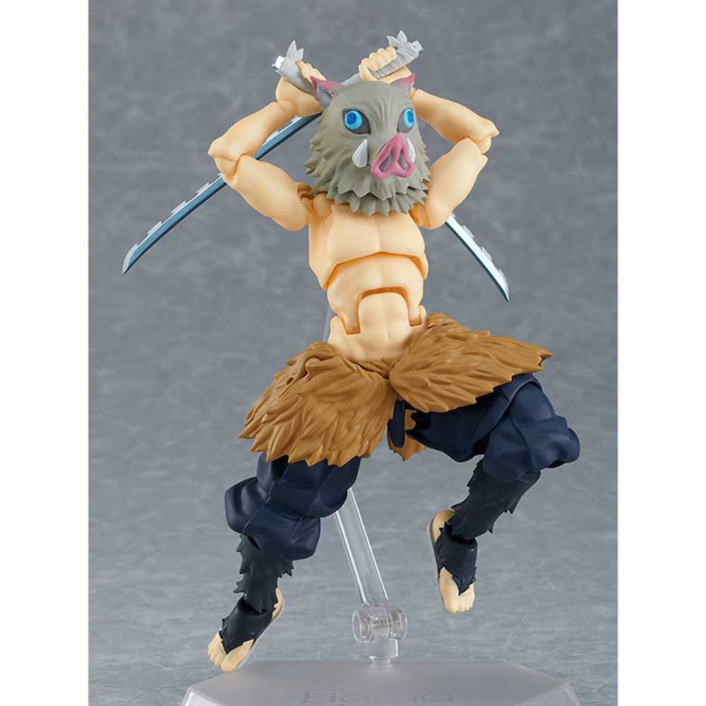 Figma Inosuke Hashibira DX Edition - Max Factory / Good Smile Company (Demon Slayer: Kimetsu no Yaiba) action figure collectible - Main Image 3