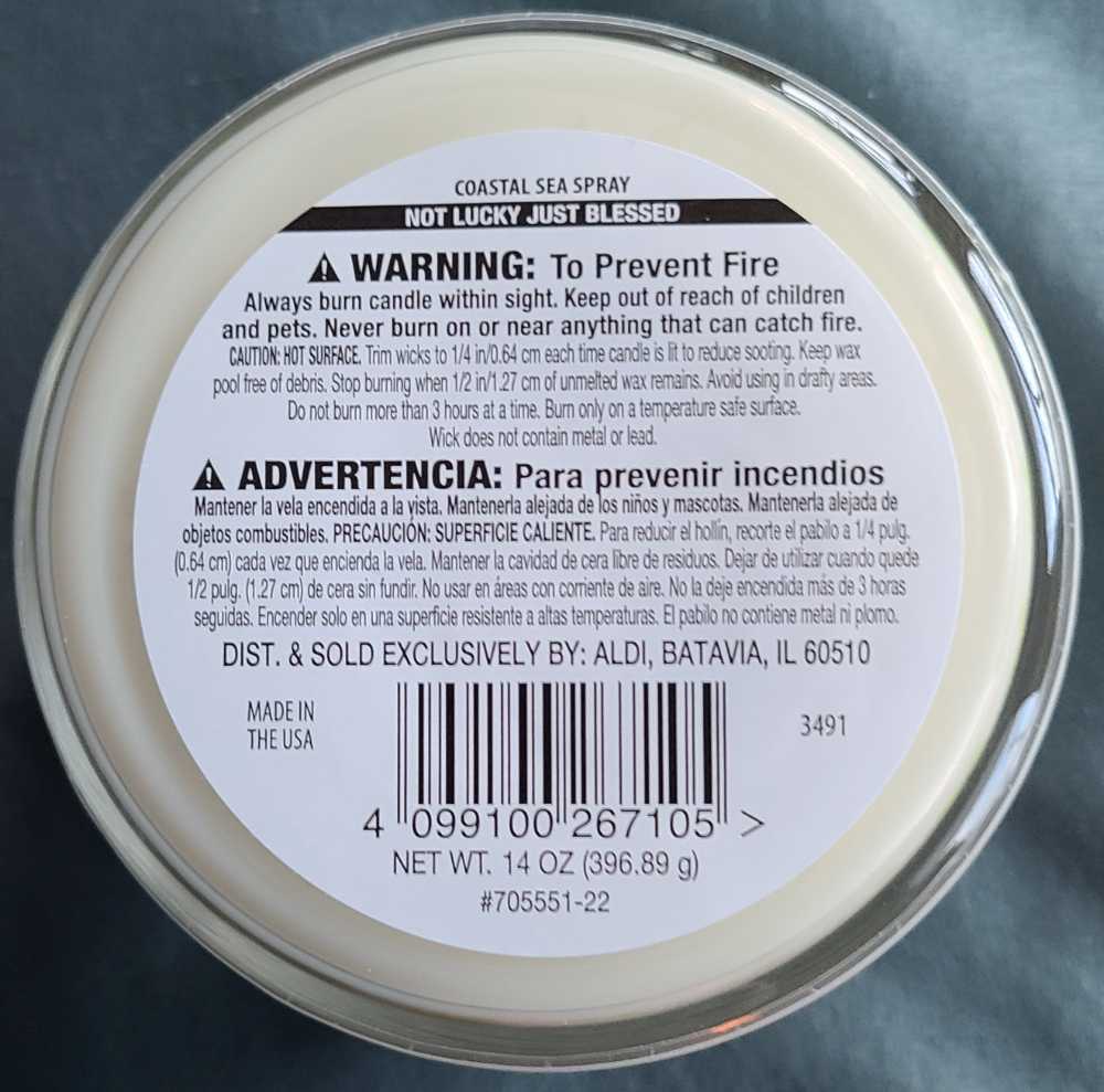 CANDLE: St. Patrick’s Day Huntington Home Candle -  Not Lucky Just Blessed 2022 - Huntington Home Candles (St. Patrick’s Day Candles) action figure collectible [Barcode 4099100267105] - Main Image 2