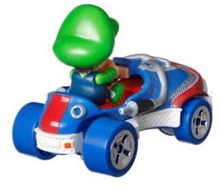 Baby Luigi Sneeker - Mattel (Hot Wheels Mario Kart) action figure collectible [Barcode 194735018932] - Main Image 4