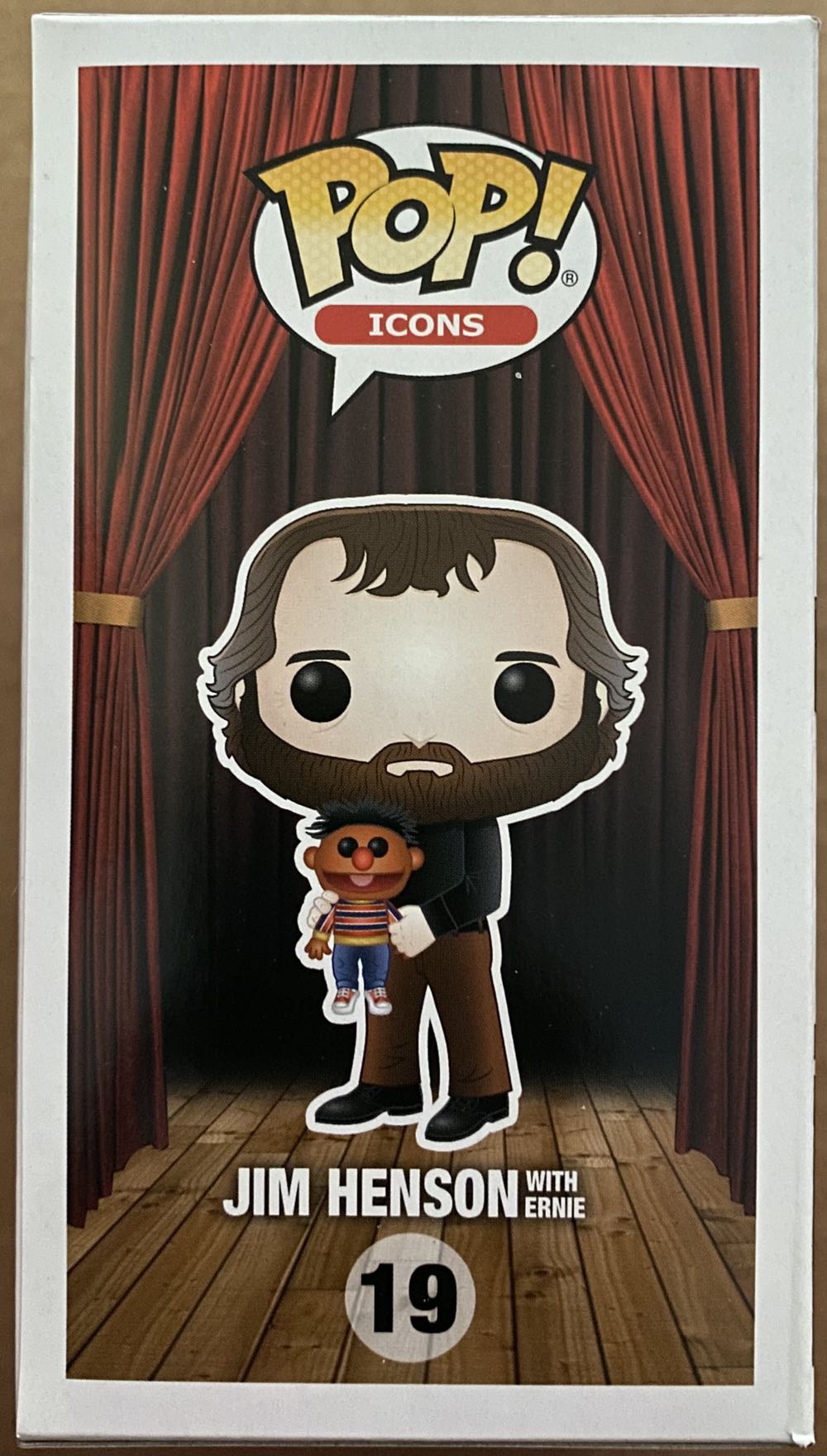 Pop! Icons: #19 Jim Henson With Ernie - Funko (Jim Henson) action figure collectible [Barcode 889698374026] - Main Image 2