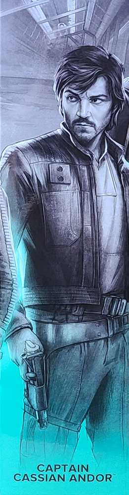 Captain Cassian Andor - Hasbro (Star Wars Black 6”) (Rogue One: A Star Wars Story) action figure collectible [Barcode 5010993899722] - Main Image 3