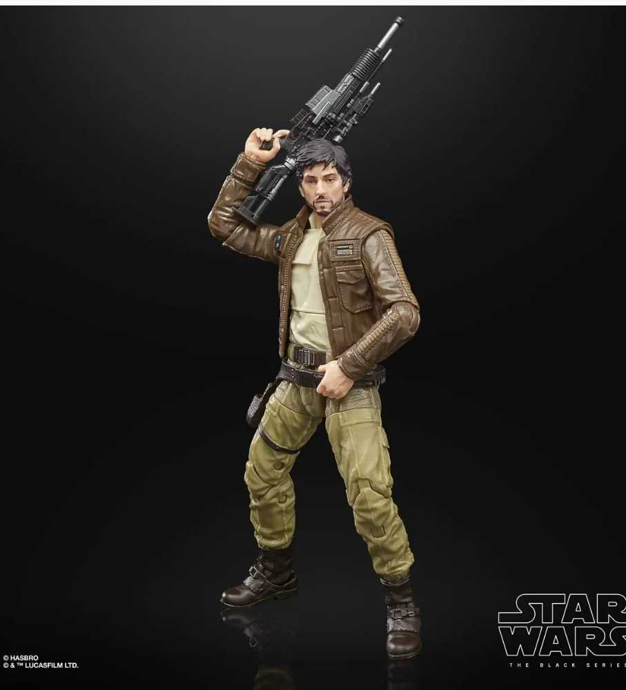 Captain Cassian Andor - Hasbro (Star Wars Black 6”) (Rogue One: A Star Wars Story) action figure collectible [Barcode 5010993899722] - Main Image 4