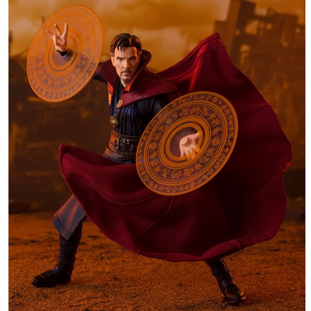 Doctor Strange (Battle on Titan Edition) - Bandai/Tamashii Nations (Avengers: Infinity War) action figure collectible [Barcode 4573102608925] - Main Image 3