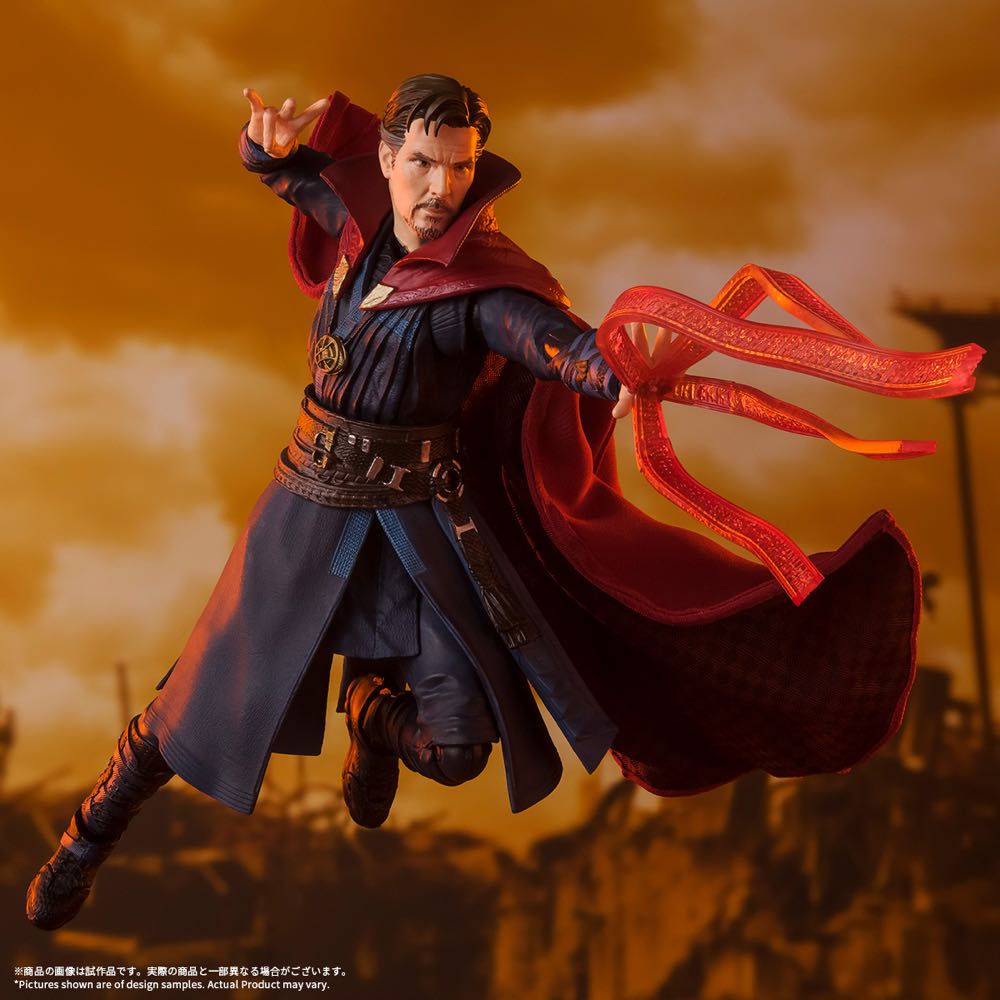 Doctor Strange (Battle on Titan Edition) - Bandai/Tamashii Nations (Avengers: Infinity War) action figure collectible [Barcode 4573102608925] - Main Image 4