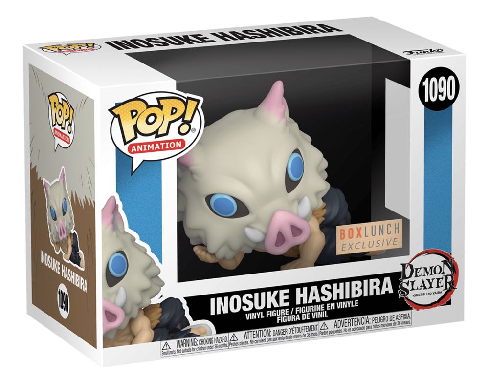 Inosuke Hashibara (Demon Slayer) 1090 Box Lunch Exclusive  action figure collectible [Barcode 15850676] - Main Image 2