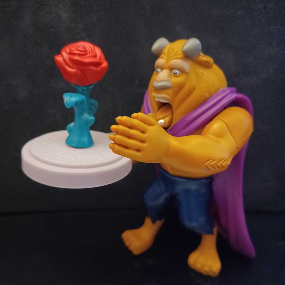 McDonald’s Beauty and the Beast the Beast  action figure collectible - Main Image 1