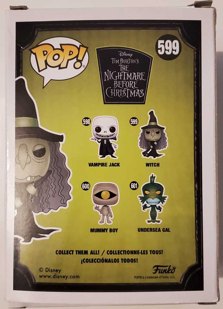 599 Witch - Disney: The Nightmare Before Christmas - Funko (Funko Pop!) action figure collectible [Barcode 889698426732] - Main Image 4