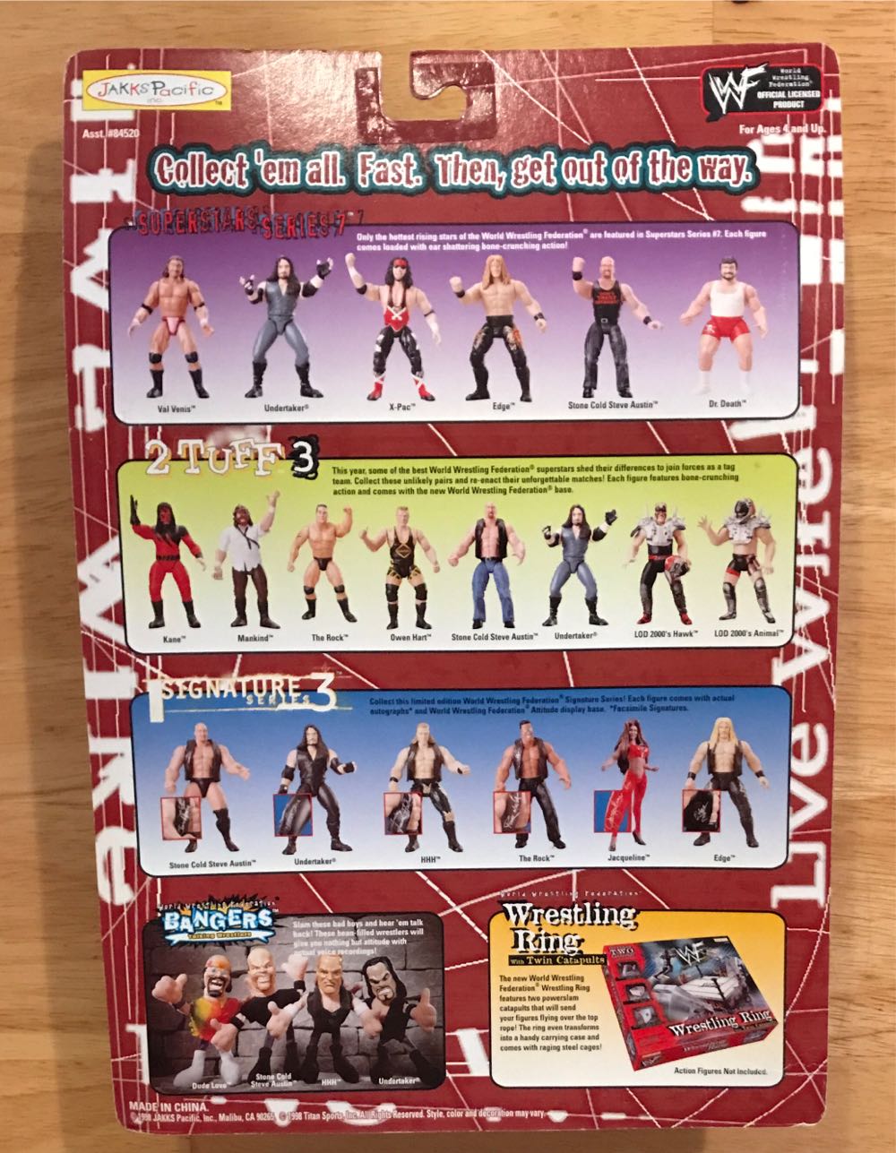 WWF Jakks Pacific BCA K-Mart Exclusive Live Wire Series 2: Shawn Michaels - WWF Jakks Pacific BCA (WWF Jakks Pacific BCA K-Mart Exclusive Live Wire Series 2) action figure collectible [Barcode 039897845234] - Main Image 2