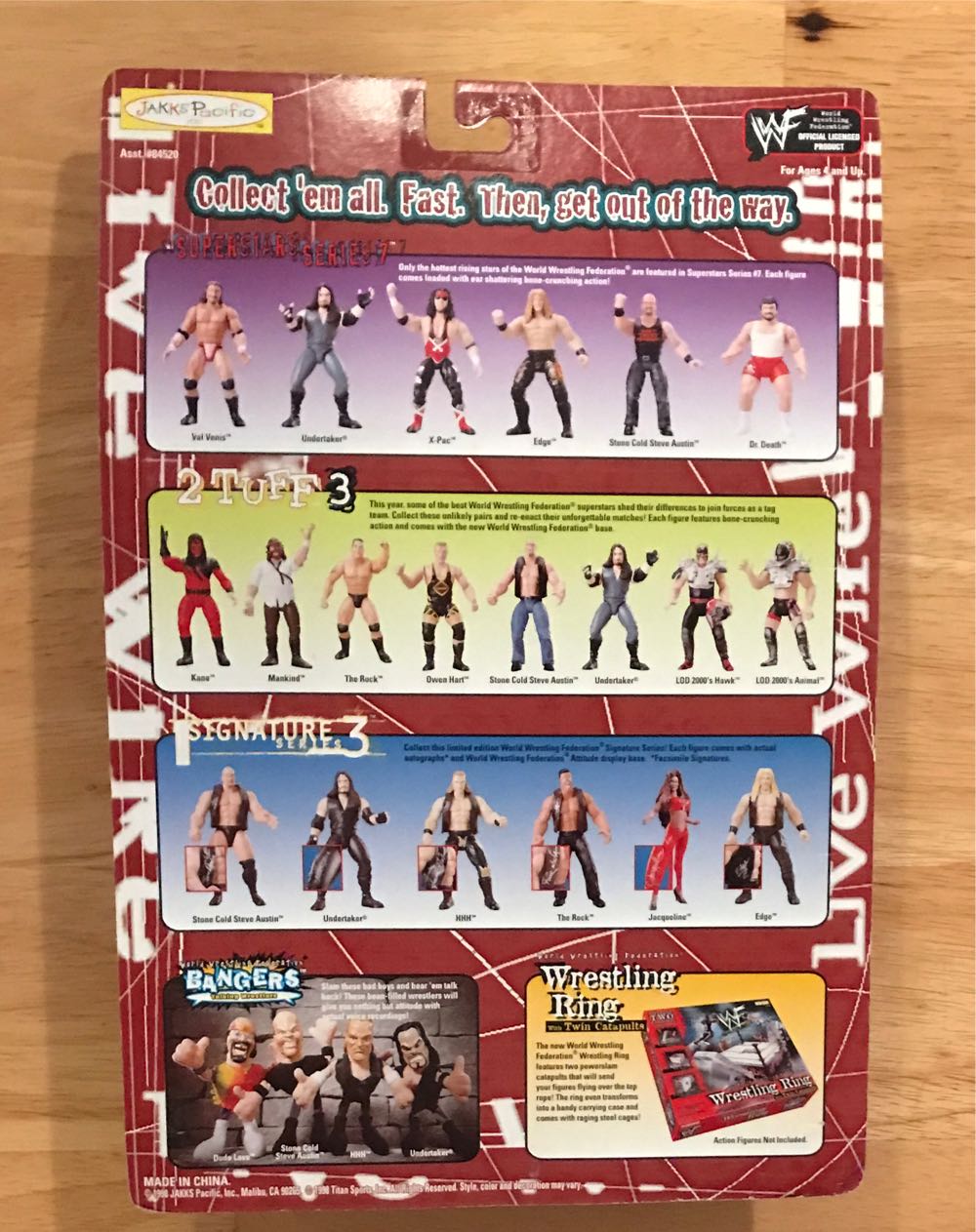 WWF Jakks Pacific Live Wire Series 2: X-Pac - WWF Jakks Pacific BCA (WWF: X-PAC) action figure collectible [Barcode 039897845227] - Main Image 2