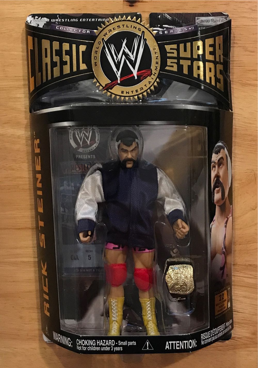 Rick Steiner - Jakks Pacific (WWE Classic Superstars) action figure collectible [Barcode 039897930077] - Main Image 1