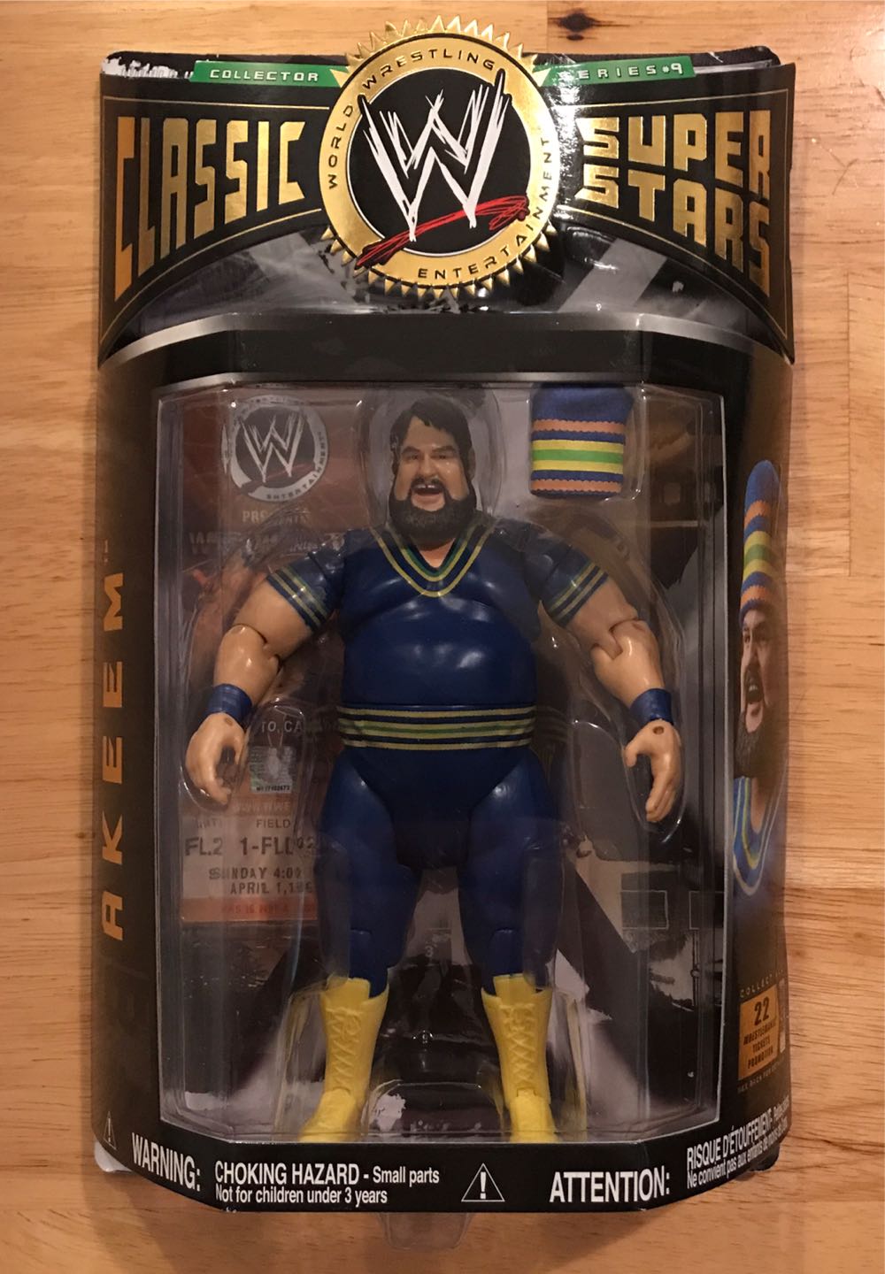 WWE Akeem - WWE Jakks Pacific Classic Superstars (WWE Jakks Pacific Classic Superstars Series 9) action figure collectible [Barcode 039897930053] - Main Image 1
