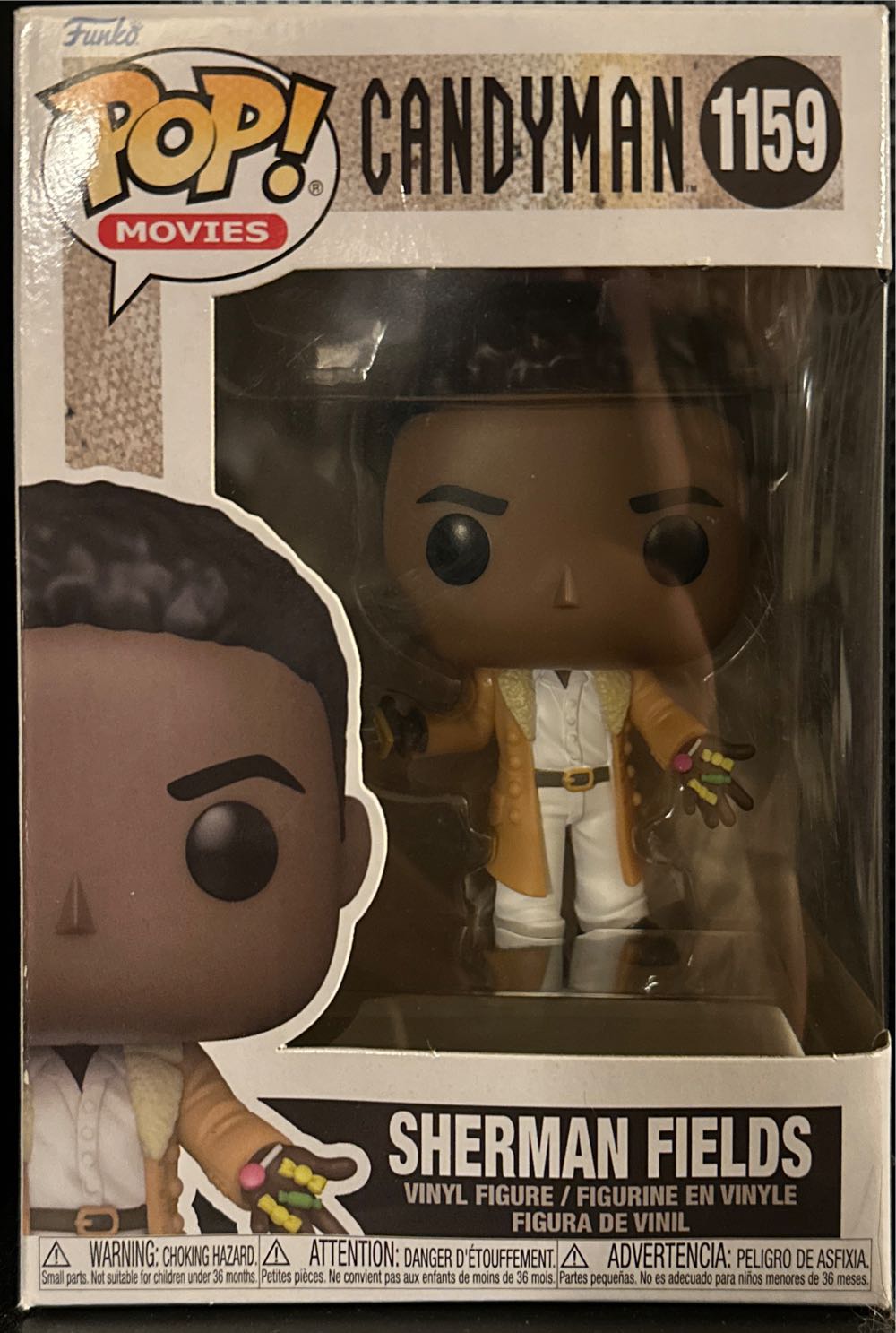 Pop Candyman Sherman Fields  action figure collectible [Barcode 889698579254] - Main Image 2