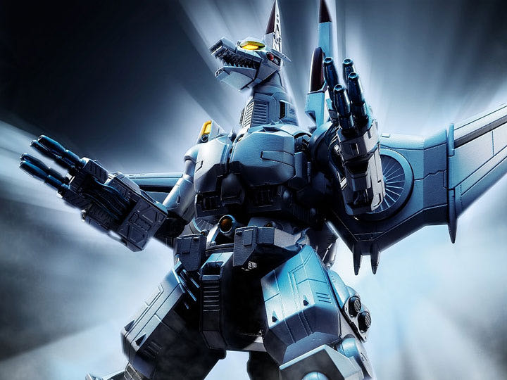 MechaGodzilla Ohrai Noriyoshi Poster Concept Version - Bandai Tamashii Nations (Godzilla) action figure collectible - Main Image 2