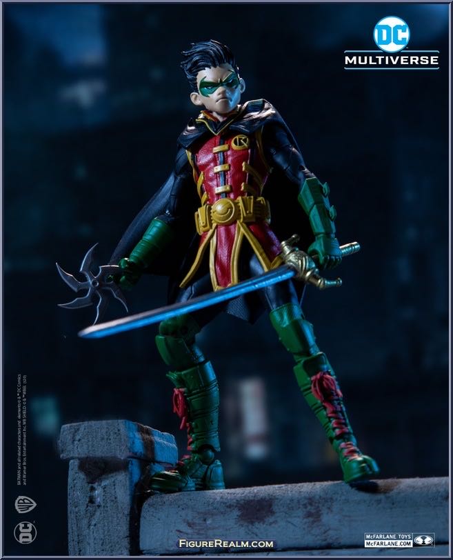 Robin- Damian Wayne - McFarlane Toys DC (DC Multiverse) action figure collectible - Main Image 3
