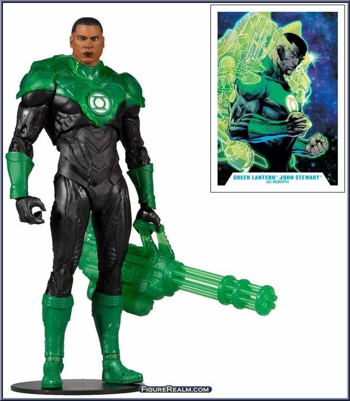Green Lantern- John Stewart - McFarlane Toys DC (DC Multiverse) action figure collectible - Main Image 2