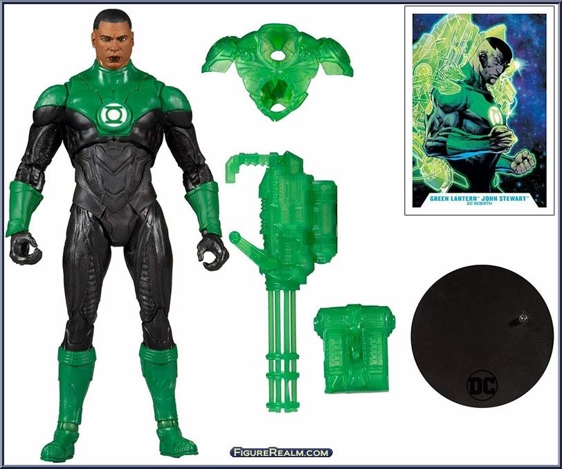 Green Lantern- John Stewart - McFarlane Toys DC (DC Multiverse) action figure collectible - Main Image 3